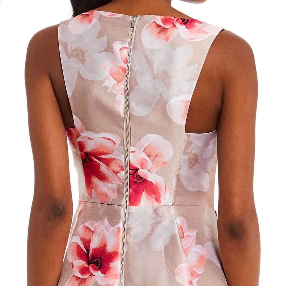 Calvin Klein Floral High-Low Dress - Picture 7 of 7